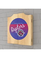 Toronto Raptors Throwback Dart Board Cabinet