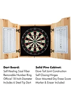 Kentucky Wildcats Throwback Dart Board Cabinet