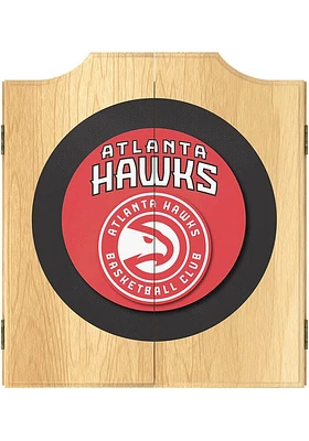 Atlanta Hawks Logo Dart Board Cabinet