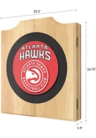 Atlanta Hawks Logo Dart Board Cabinet