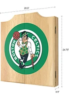 Boston Celtics Logo Dart Board Cabinet