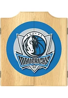Dallas Mavericks Logo Dart Board Cabinet