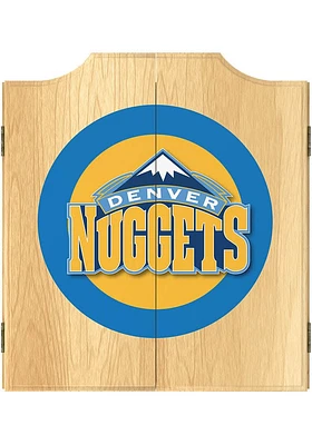 Denver Nuggets Logo Dart Board Cabinet