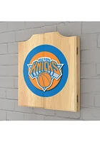 New York Knicks Logo Dart Board Cabinet