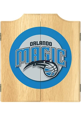 Orlando Magic Logo Dart Board Cabinet