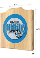 Orlando Magic Logo Dart Board Cabinet