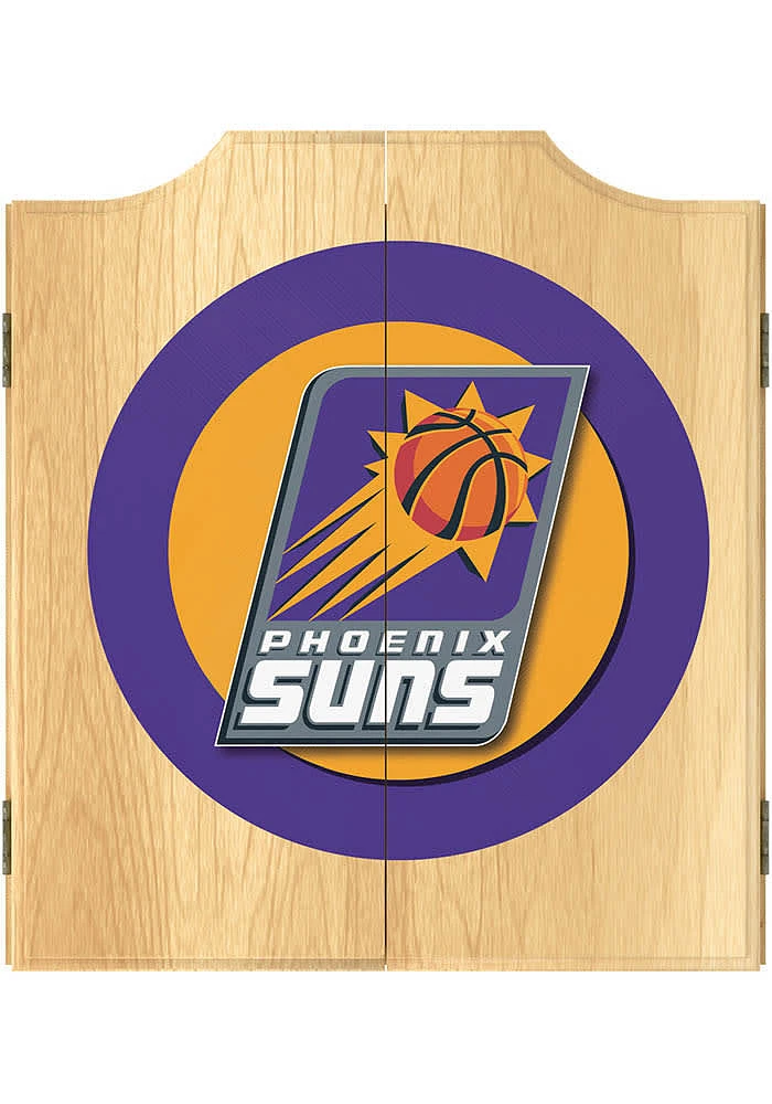 Phoenix Suns Logo Dart Board Cabinet