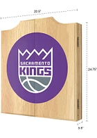 Sacramento Kings Logo Dart Board Cabinet