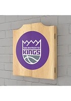 Sacramento Kings Logo Dart Board Cabinet