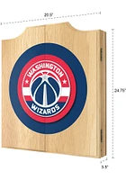 Washington Wizards Logo Dart Board Cabinet