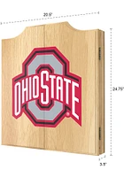 Ohio State Buckeyes Logo Dart Board Cabinet