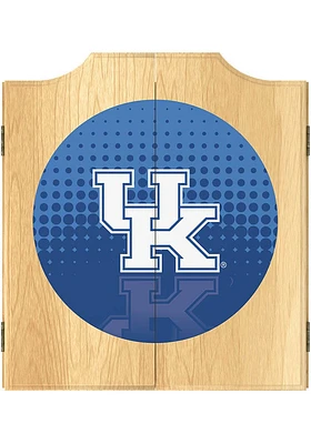 Kentucky Wildcats Reflected Logo Dart Board Cabinet