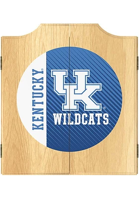 Kentucky Wildcats Text Dart Board Cabinet