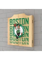 Boston Celtics City Logo Dart Board Cabinet