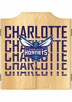Charlotte Hornets City Logo Dart Board Cabinet