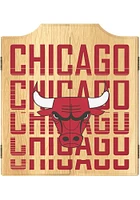 Chicago Bulls City Logo Dart Board Cabinet