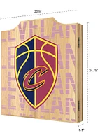 Cleveland Cavaliers City Logo Dart Board Cabinet