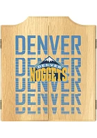Denver Nuggets City Logo Dart Board Cabinet