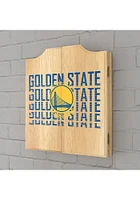 Golden State Warriors City Logo Dart Board Cabinet