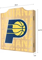 Indiana Pacers City Logo Dart Board Cabinet