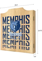 Memphis Grizzlies City Logo Dart Board Cabinet