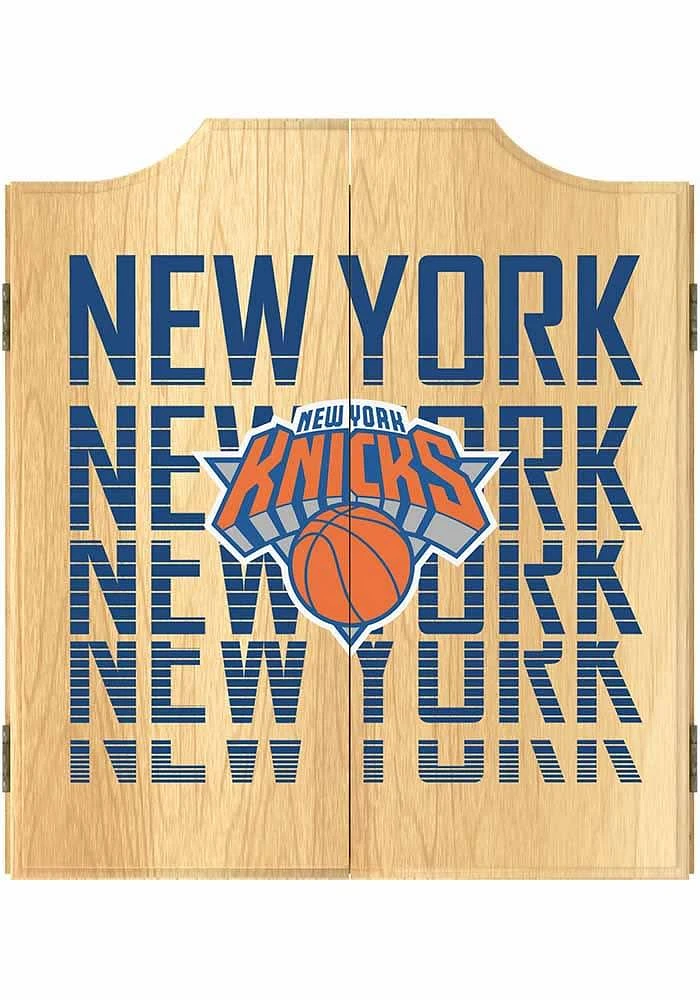 New York Knicks City Logo Dart Board Cabinet