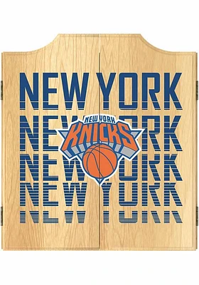 New York Knicks City Logo Dart Board Cabinet
