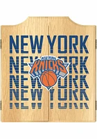 New York Knicks City Logo Dart Board Cabinet