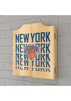 New York Knicks City Logo Dart Board Cabinet
