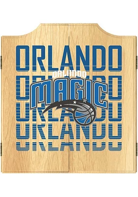 Orlando Magic City Logo Dart Board Cabinet