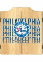 Philadelphia 76ers City Logo Dart Board Cabinet