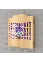 Sacramento Kings City Logo Dart Board Cabinet