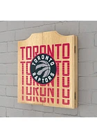 Toronto Raptors City Logo Dart Board Cabinet