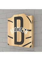 Brooklyn Nets Fade Logo Dart Board Cabinet
