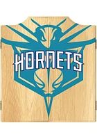 Charlotte Hornets Fade Logo Dart Board Cabinet