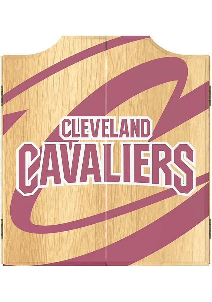 Cleveland Cavaliers Fade Logo Dart Board Cabinet