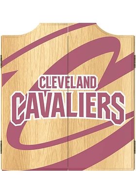 Cleveland Cavaliers Fade Logo Dart Board Cabinet