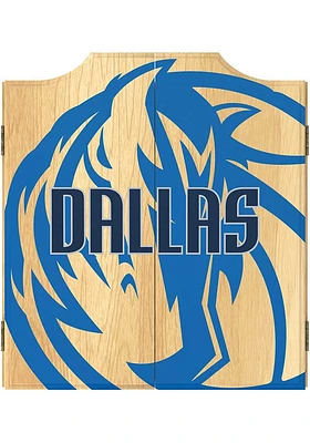 Dallas Mavericks Fade Logo Dart Board Cabinet