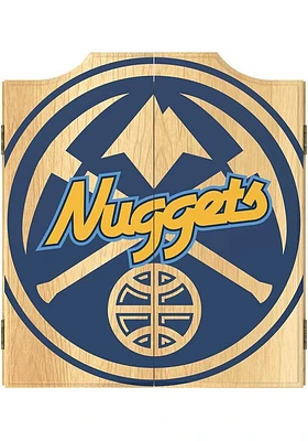 Denver Nuggets Fade Logo Dart Board Cabinet