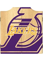 Los Angeles Lakers Logo Dart Board Cabinet