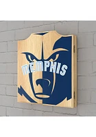 Memphis Grizzlies Logo Dart Board Cabinet