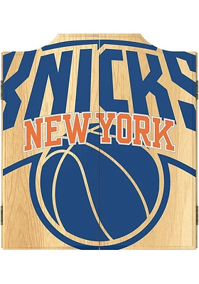New York Knicks Fade Logo Dart Board Cabinet