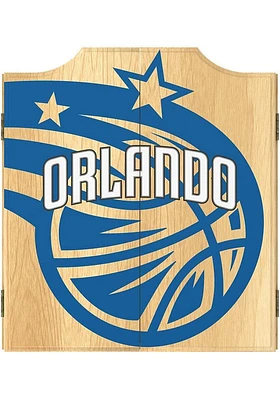 Orlando Magic Fade Logo Dart Board Cabinet