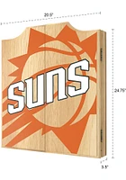 Phoenix Suns Fade Logo Dart Board Cabinet