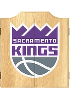 Sacramento Kings Fade Logo Dart Board Cabinet