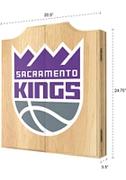 Sacramento Kings Fade Logo Dart Board Cabinet