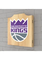 Sacramento Kings Fade Logo Dart Board Cabinet