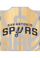 San Antonio Spurs Fade Logo Dart Board Cabinet