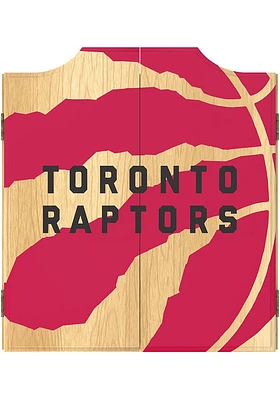 Toronto Raptors Fade Logo Dart Board Cabinet