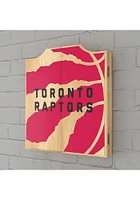 Toronto Raptors Fade Logo Dart Board Cabinet